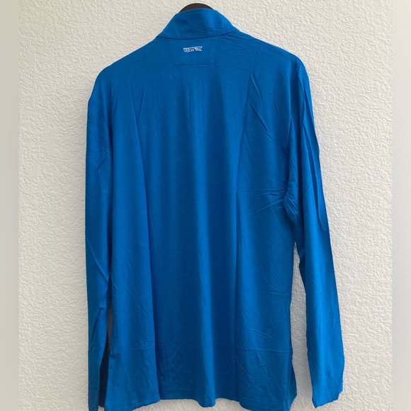 Men’s Blue SPF Zip-Up - Picture 5 of 6